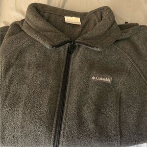 Columbia Charcoal Fleece Jacket
